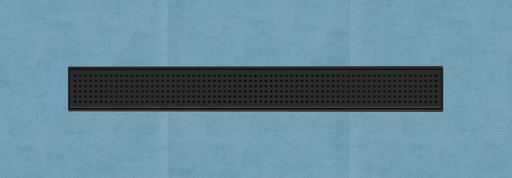 Chtools 24 inch Matt Black Linear Shower Drain 