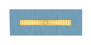 Chtools 24 inch Brushed Gold Linear Shower Drain 
