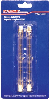 Bulbs Halogen 250W-78mm 2/pkg