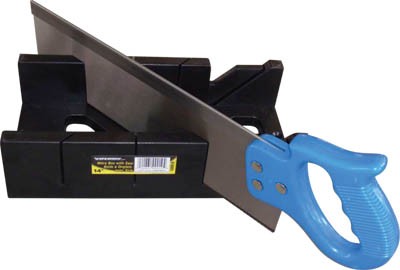 Mitre Box with 14in Saw 2/pkg