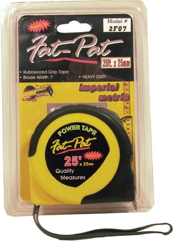 Measuring Tape 25ft/7.5m x 1in