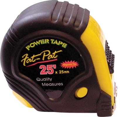 Measuring Tape 25ft/7.5m x 1in