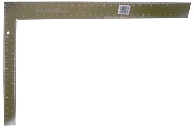 Carpenters Square 16"X24" Alum. Polished