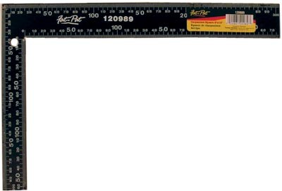 Carpenters Square 8"X12" Steel Black