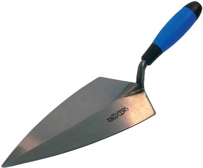 120040- Trowel Brick Laying 11in One Piece Soft Blue HDL