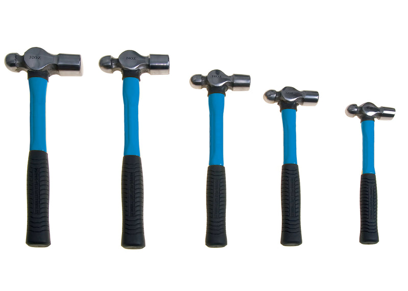 Hammer Set Ball-Pein 5pc FG HDL