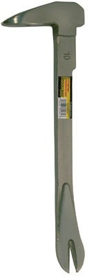 Claw Bar 10in Nickel Plated