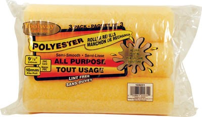 Paint Roller Refill 9 1/2in 10mm Pile 3/pkg