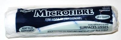 Paint Roller Refill Microfiber 9 1/2in PVC Core 1/4in