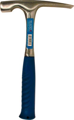 Bricklayer Hammer 24oz All Steel Rubber Grip