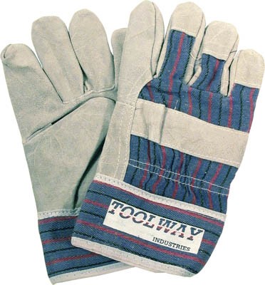 Gloves Leather Cow split Fleece Lining