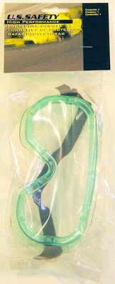 SAFETY FLEX GOGGLES CLEAR LENS (BAGGED)
