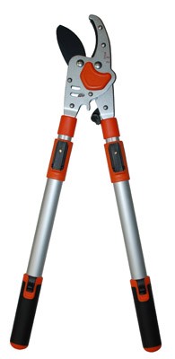 Garden Shear Deluxe Bypass Telescopic Looper with 14in-22in Adj. HDL
