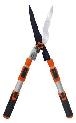 Garden Shear 3in1 (Bypass Anvil Hedge) Telescopic with 19in-32in Adj. Aluminum HDL