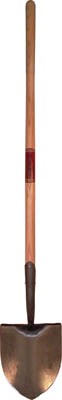 Shovel Rnd M 58in Wood L-HDL forged one piece