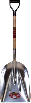 Shovel Grain Scoop Alum 47 1/2in Wood Poly D-HDL