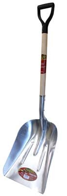 Shovel Grain Scoop Alum 21in Wood Poly D-HDL