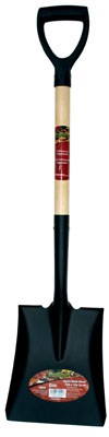 Shovel Sq M 28in Hardwood Poly D-Grip