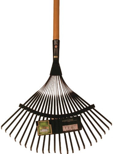 Lawn Rake 18"x22T Ramin Wood HDL
