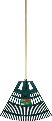 Poly Rake 30"x30T w/ Wood Handle