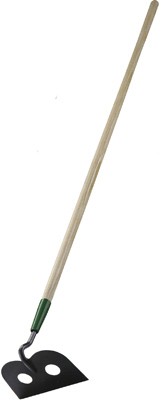 Forged Mortar Hoe 9"x6" with 60" Wood Handle