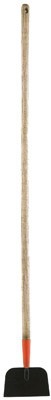 Sidewalk Scraper 6-1/4x4", Steel Ferrule w/48" Wood Hdle