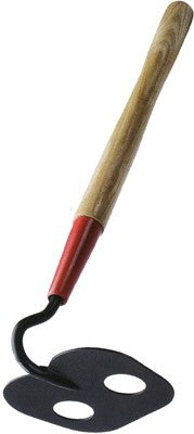 Forged Mortar Hoe 7"x4-1/2" w/China Ash Wood Handle