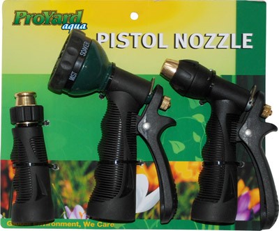 Nozzle 3 Piece Pistol Nozzle Set