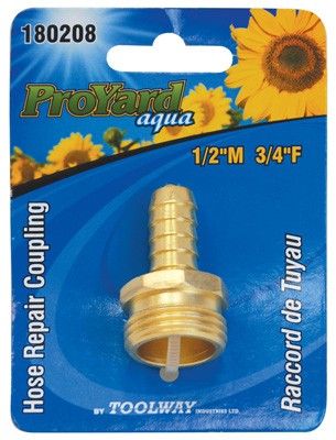 Hose Repair Kit 1/2in Hose 3/4in Male