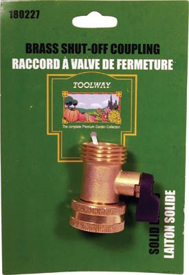 Coupling Brass Shut-Off