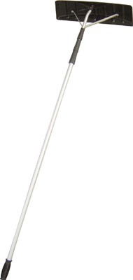 Roof Snow Scraper 25" Telescopic Aluminum Handle EXTENSION LENGTH:252"