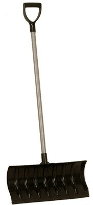 Snow Pusher 21in Poly Blade Steel Poly D-HDL