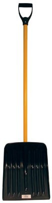 Snow Scoop 14in Poly Blade Steel Poly D-HDL