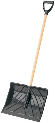 Shovel Snow 18in Poly Blade Wood Poly D-HDL Gardena 21KDJC