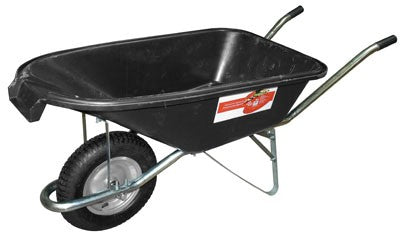 Wheel Barrow 6 cu.ft. Plastic Tray