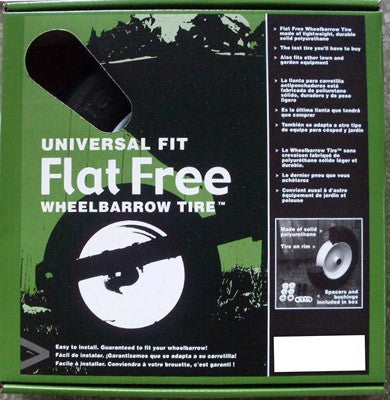 Repl.Wheel Flat Free Universal Fit