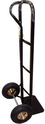 Hand Truck P-handle HD Trolly Inflated Tire