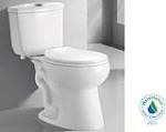 Toilet Dual Flush 4.8lt & 6lt White HB25D