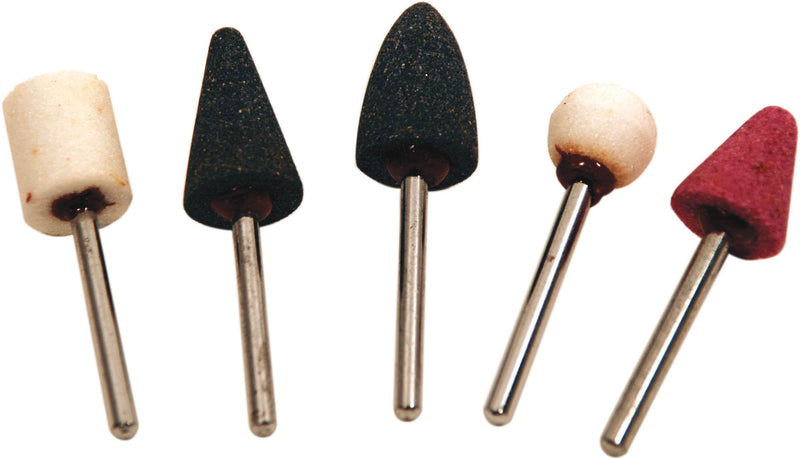 5 pc 1/8" Mounted Stone Assortment