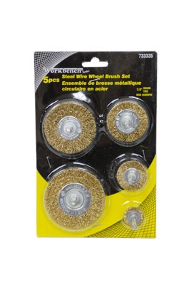 Wire Wheel Brush 5pc Set