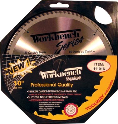 Saw Blade Fine Cut 10in (255mm) 80T 5100RPM -Wood