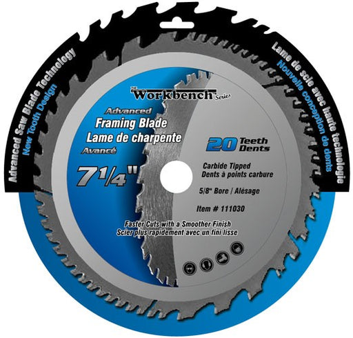Saw Blade Advanced 7 1/4in x 20T