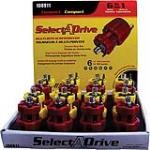 Screwdriver Stubby 6in1 16pc Display