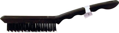 Wire Brush 4 Row x 16in Plastic HDL