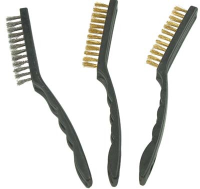 Wire Brush 7in 3pc Set