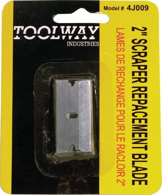 Scraper Blades Razor 2in 10/pkg
