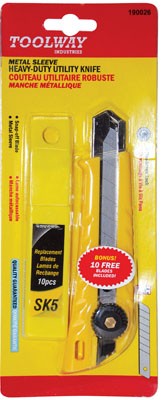 Utility Knife Plastic Ratchet Screw Lock