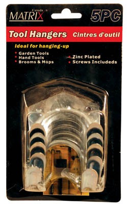 Tool Hangers 5/Pkg