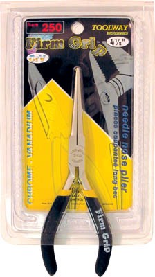 Pliers Needle Nose Cr-V 4 1/2in
