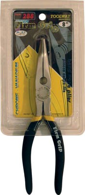 Pliers Bent Nose Cr-V 8in